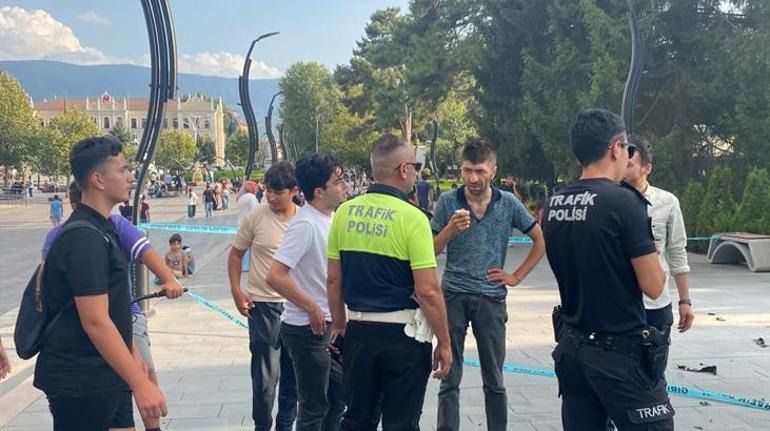Bisikletin aküsü bomba gibi patladı! O anlar kameralara böyle yansıdı 2