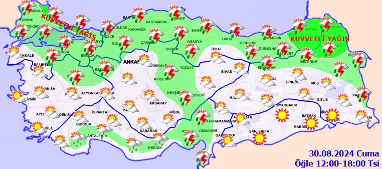 Meteorolojiden İstanbul dahil 3 il için kuvvetli yağış uyarısı! 3