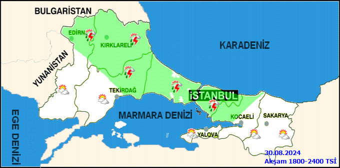 Meteorolojiden İstanbul için kuvvetli yağış uyarısı! 4
