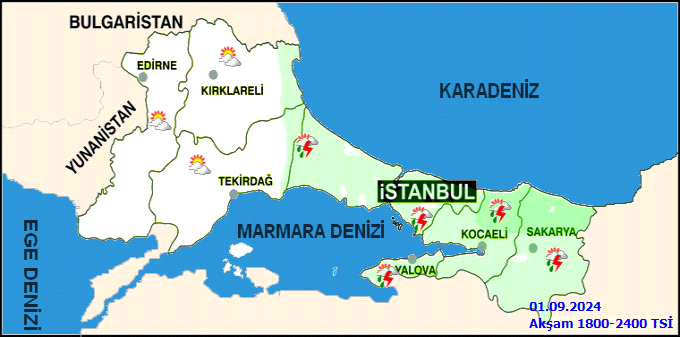 Meteorolojiden İstanbul için kuvvetli yağış uyarısı! 4