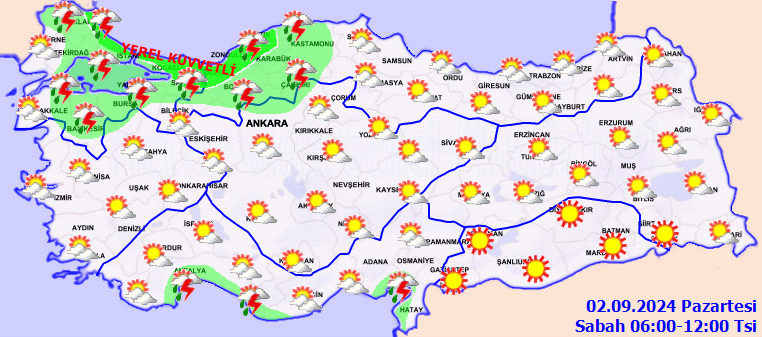 Meteorolojiden İstanbul dahil 6 il için kuvvetli yağış uyarısı! 2