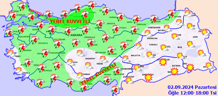 Meteorolojiden İstanbul dahil 6 il için kuvvetli yağış uyarısı! 3