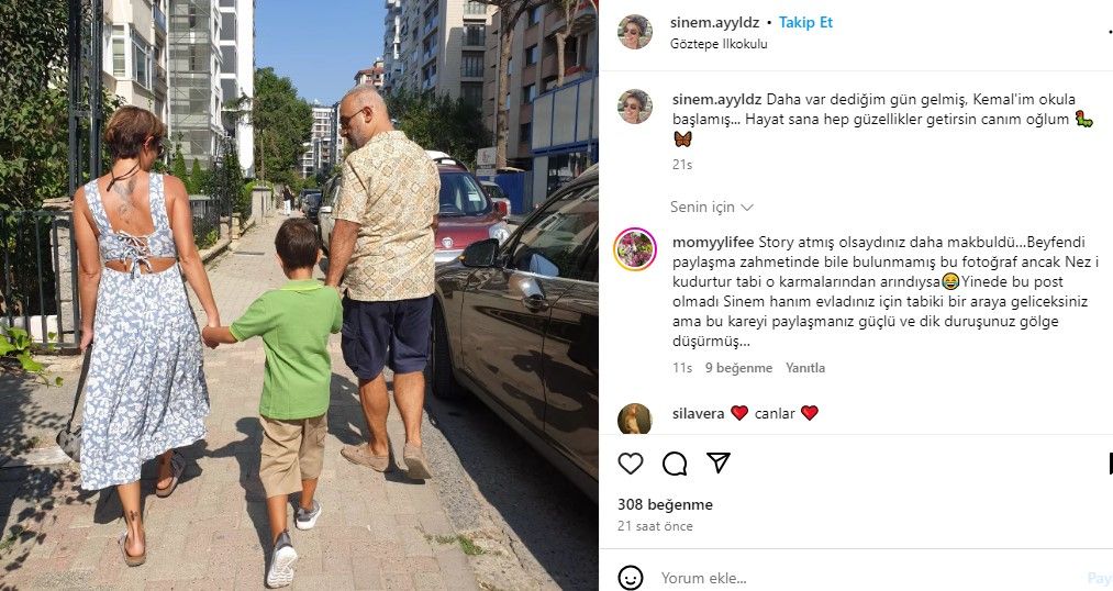 Nez'le yollarını ayıran Rüştü Onur Atilla, eski eşiyle bir araya geldi 3