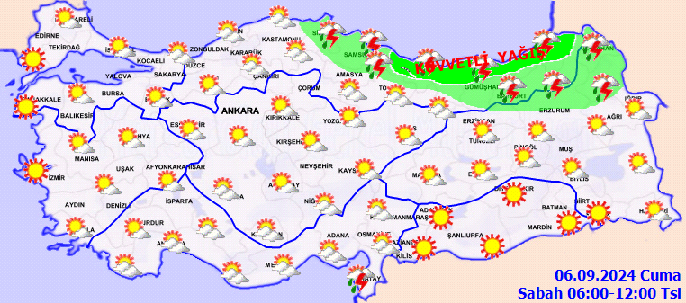 Meteorolojiden 5 il için kuvvetli yağış uyarısı! 2