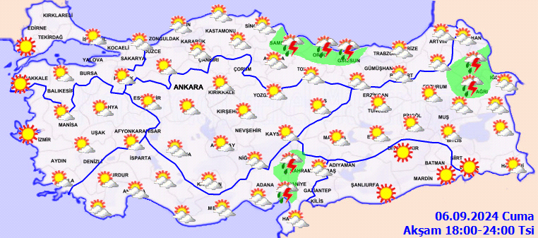 Meteorolojiden 5 il için kuvvetli yağış uyarısı! 4