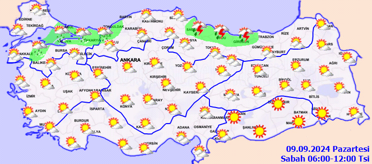 Meteorolojiden birçok il için sağanak yağış uyarısı! 2