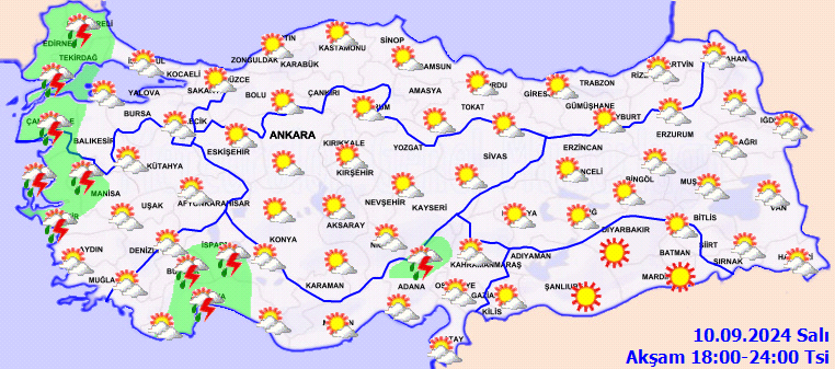 Meteorolojiden 2 il için kuvvetli yağış uyarısı! 4