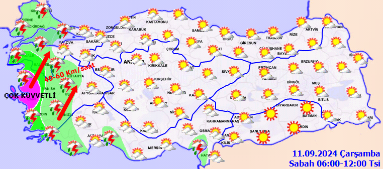 Meteorolojiden 7 il için kuvvetli yağış uyarısı! 2