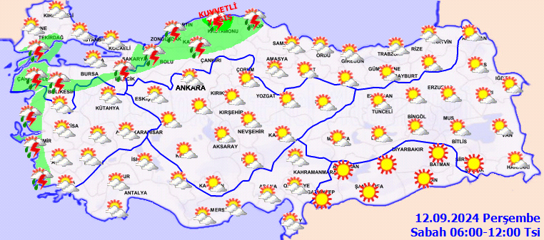Meteorolojiden 3 il için kuvvetli yağış uyarısı! 2