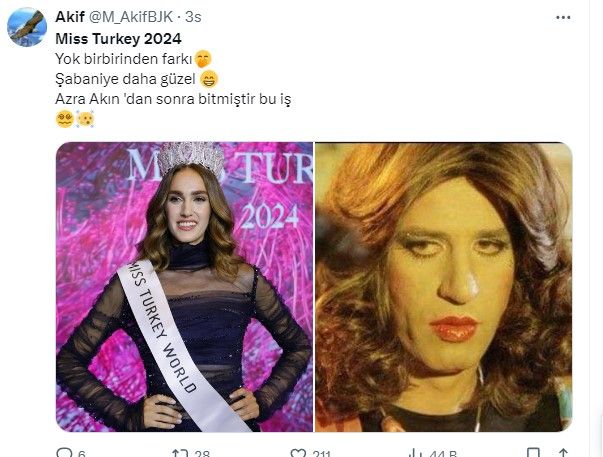 Miss Turkey 2024'ün birincisi İdil Bilgen sosyal medya kullanıcılarının diline düştü: Şabaniye daha güzel 7