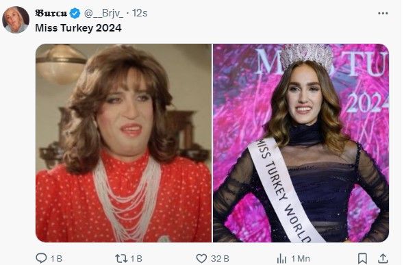 Miss Turkey 2024'ün birincisi İdil Bilgen sosyal medya kullanıcılarının diline düştü: Şabaniye daha güzel 8