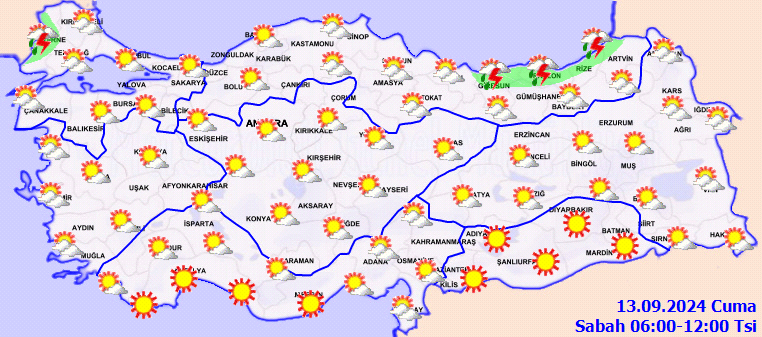 Meteorolojiden birçok il için sağanak yağış uyarısı! 2