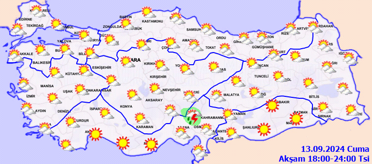 Meteorolojiden birçok il için sağanak yağış uyarısı! 4