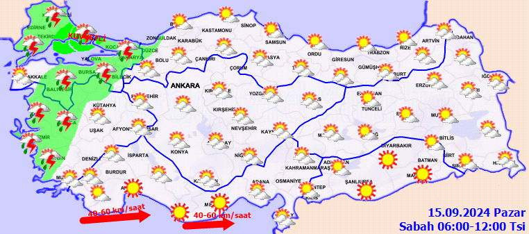 Meteorolojiden İstanbul dahil birçok il için kuvvetli yağış uyarısı! 2