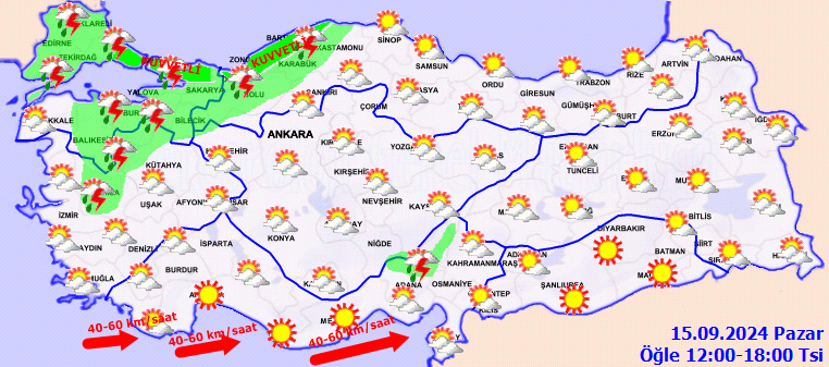 Meteorolojiden İstanbul dahil birçok il için kuvvetli yağış uyarısı! 3