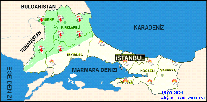 Meteorolojiden İstanbul için sağanak yağış uyarısı! 2