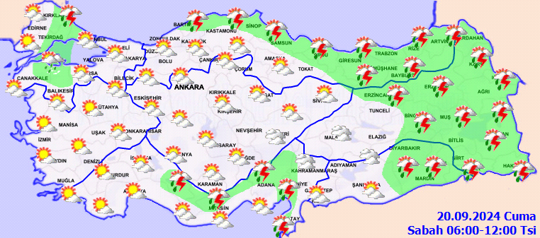 Meteorolojiden 3 il için kuvvetli yağış uyarısı! 2