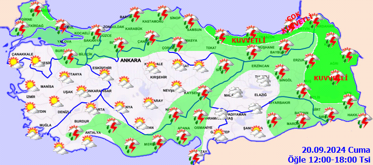 Meteorolojiden 3 il için kuvvetli yağış uyarısı! 3