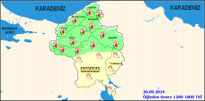 Meteorolojiden Ankara için sağanak yağış uyarısı! 3