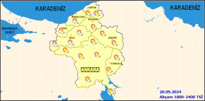 Meteorolojiden Ankara için sağanak yağış uyarısı! 4
