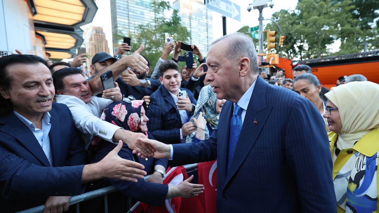 Cumhurbaşkanı Recep Tayyip Erdoğan'ın New York'taki ilk durağı Türkevi oldu 4