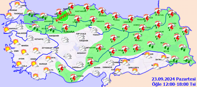 Meteorolojiden 7 il için kuvvetli yağış uyarısı! 3