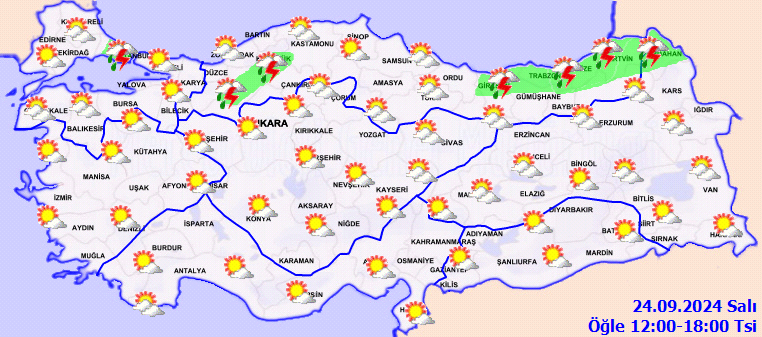 Meteorolojiden o il için kuvvetli yağış uyarısı! 3