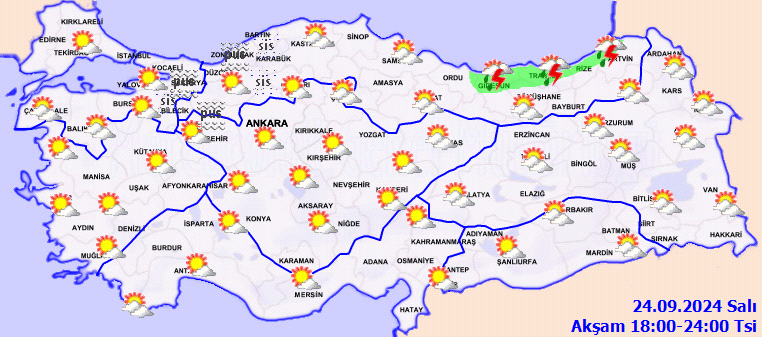 Meteorolojiden o il için kuvvetli yağış uyarısı! 4