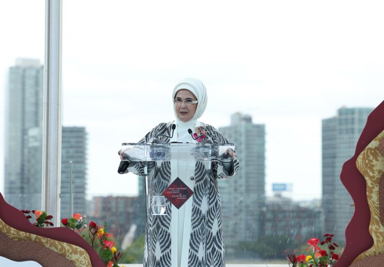 Emine Erdoğan Türk çeyiz geleneğini dünyaya tanıttı, dünya liderlerinin eşleri hayran kaldı 1