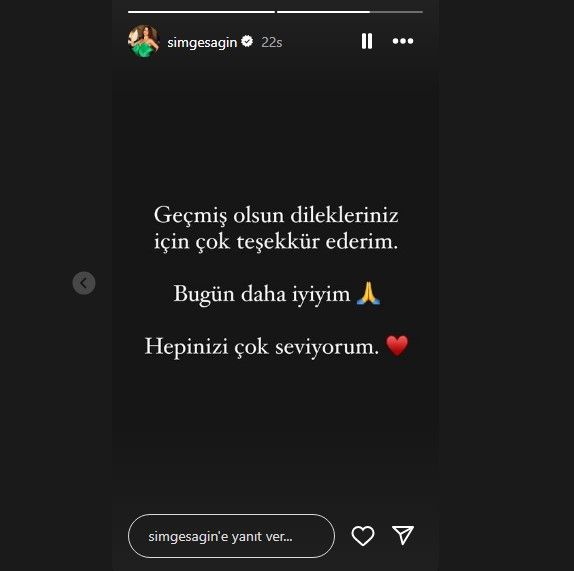 Simge Sağın konsere dakikalar kala hastanelik oldu! 6