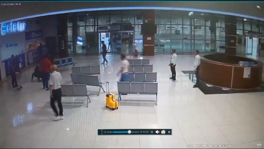 İYİ Partili belediye başkanı ve oğlu terminalde husumetlileriyle kavga etti; o anlar kamerada 5