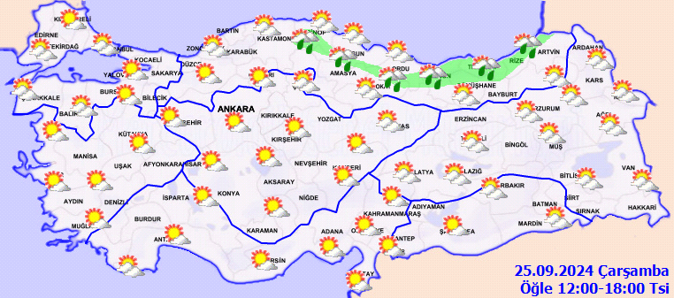 Meteorolojiden sağanak yağış ve sis uyarısı! 3