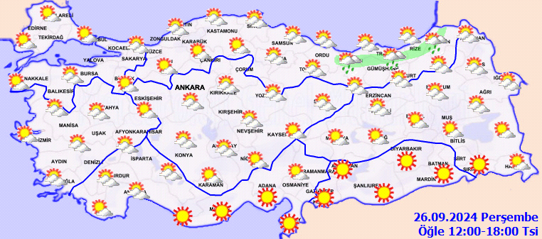 Hava sıcaklığı artmaya devam ediyor! İşte il il hava durumu tahminleri... 3
