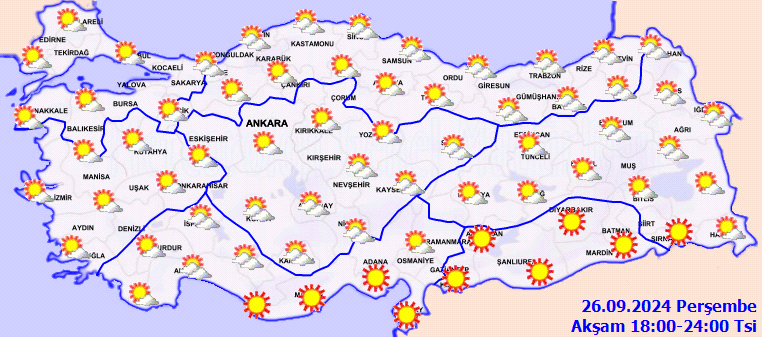 Hava sıcaklığı artmaya devam ediyor! İşte il il hava durumu tahminleri... 4