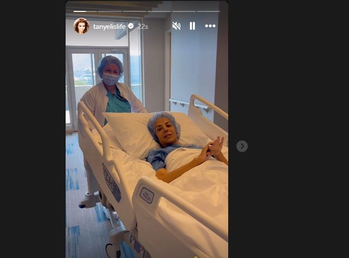 Kanserle mücadele eden Tanyeli bir ameliyat daha oldu! 4