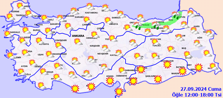 Meteorolojiden sağanak yağış ve sis uyarısı! 3
