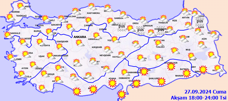 Meteorolojiden sağanak yağış ve sis uyarısı! 4