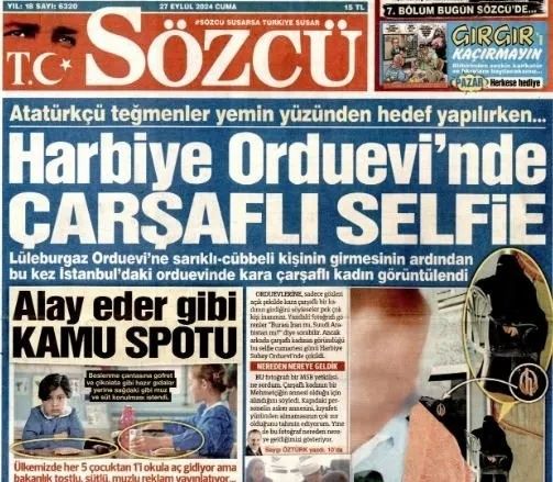 28 Şubat zihniyeti hortladı! Sözcü, Mehmetçik annesini hedef gösterdi! Saygı Öztürk'ten skandal provokasyon... 4