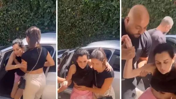 Dilan Polat cezaevinden çıktıktan sonraki ilk anlarını paylaştı! Arabadan inerken yürümekte zorlandı, baygınlık geçirdi 5