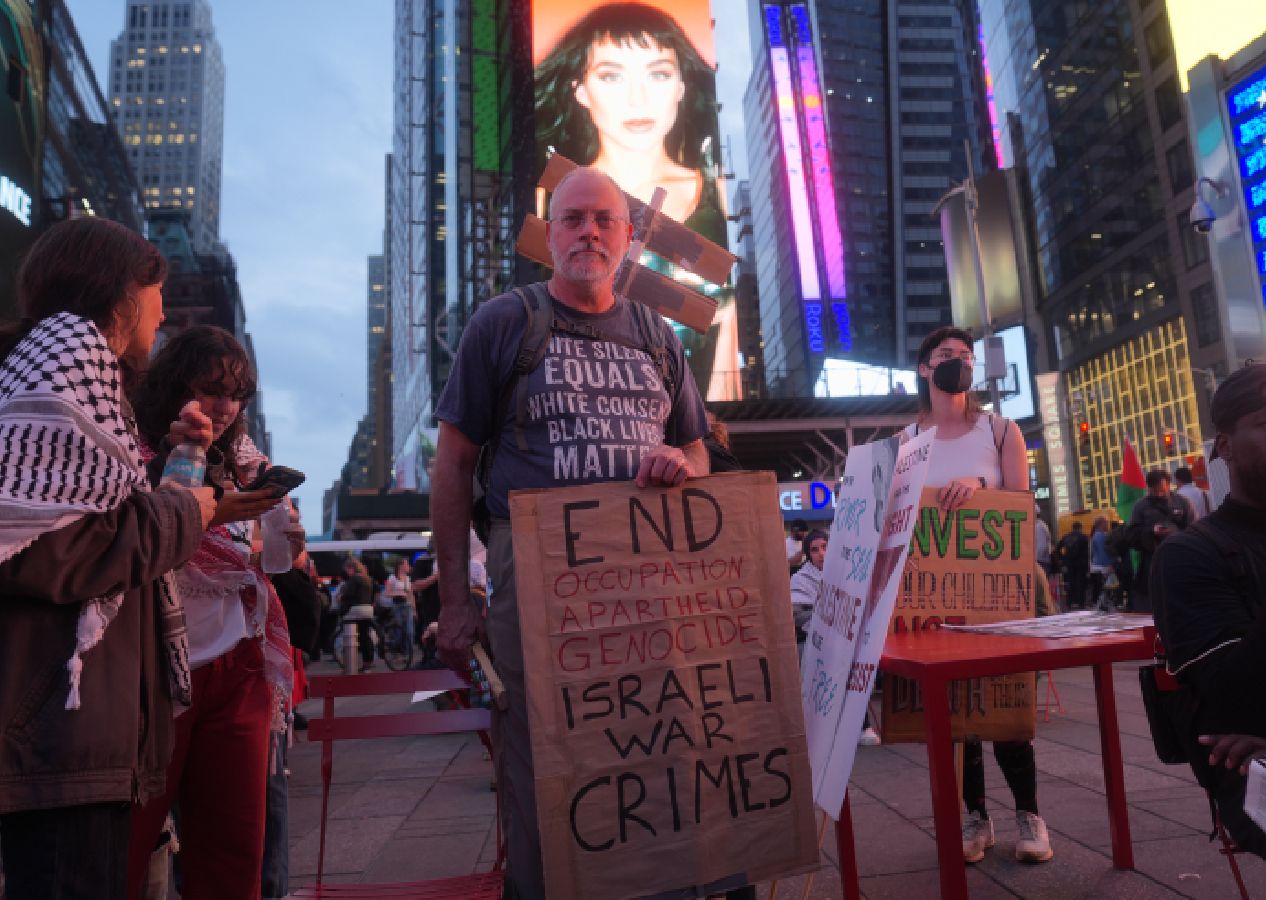 Netanyahu'nun BM'deki konuşması öncesi New York karıştı, yüzlerce kişi protesto gösterisine katıldı 2