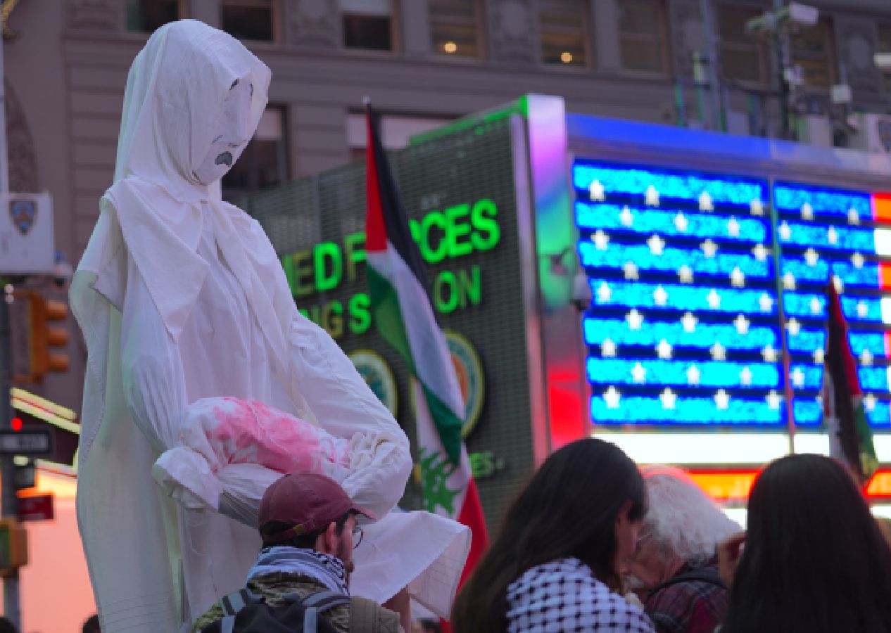 Netanyahu'nun BM'deki konuşması öncesi New York karıştı, yüzlerce kişi protesto gösterisine katıldı 6