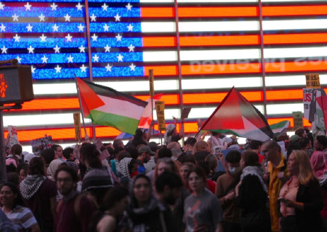 Netanyahu'nun BM'deki konuşması öncesi New York karıştı, yüzlerce kişi protesto gösterisine katıldı 7