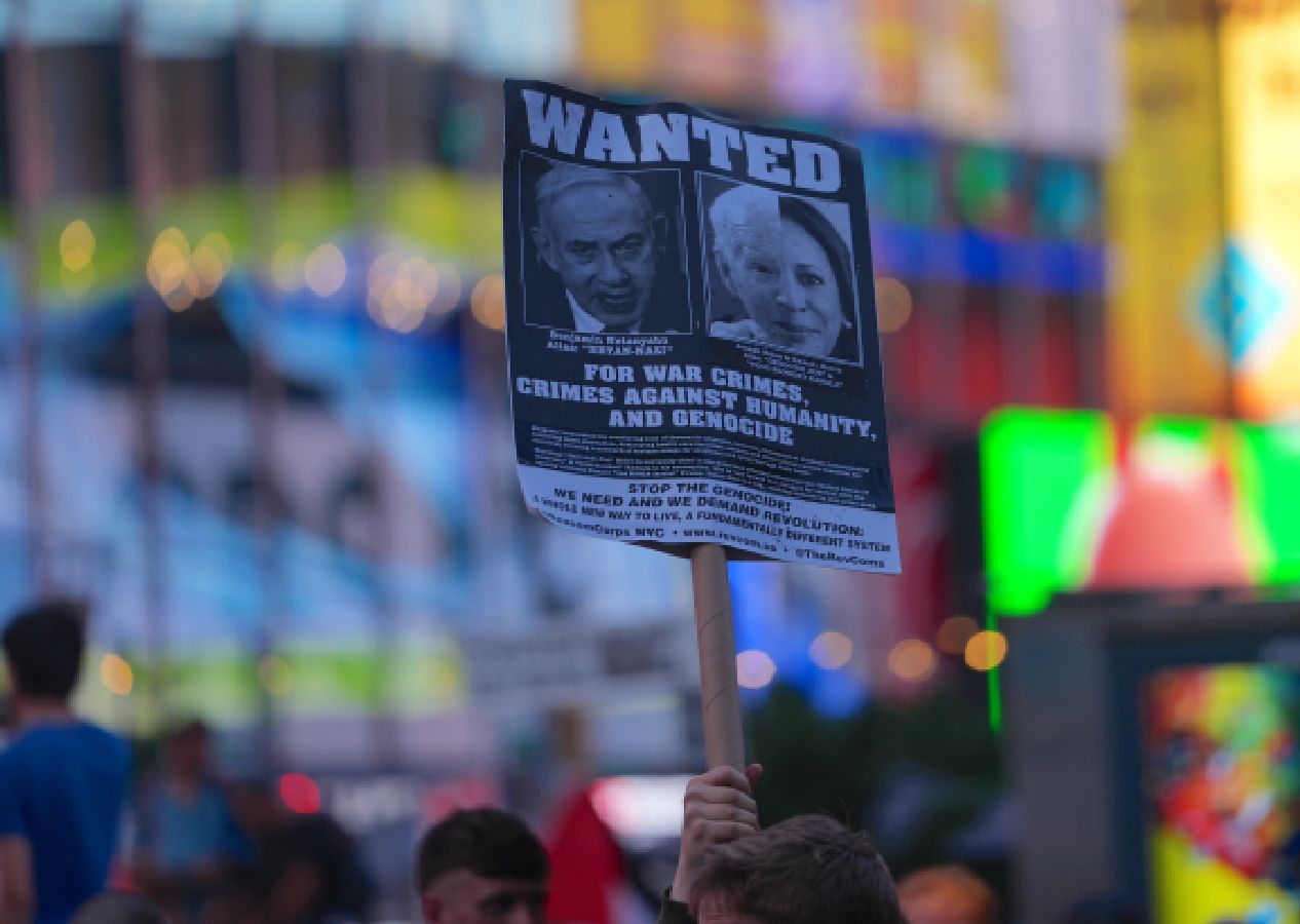 Netanyahu'nun BM'deki konuşması öncesi New York karıştı, yüzlerce kişi protesto gösterisine katıldı 8
