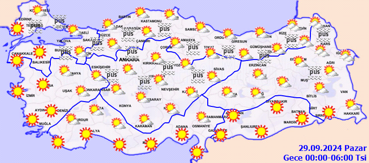 Meteoroloji'den saatli uyarı! Kış geliyor... İşte 28 Eylül Cumartesi hava durumu... 6