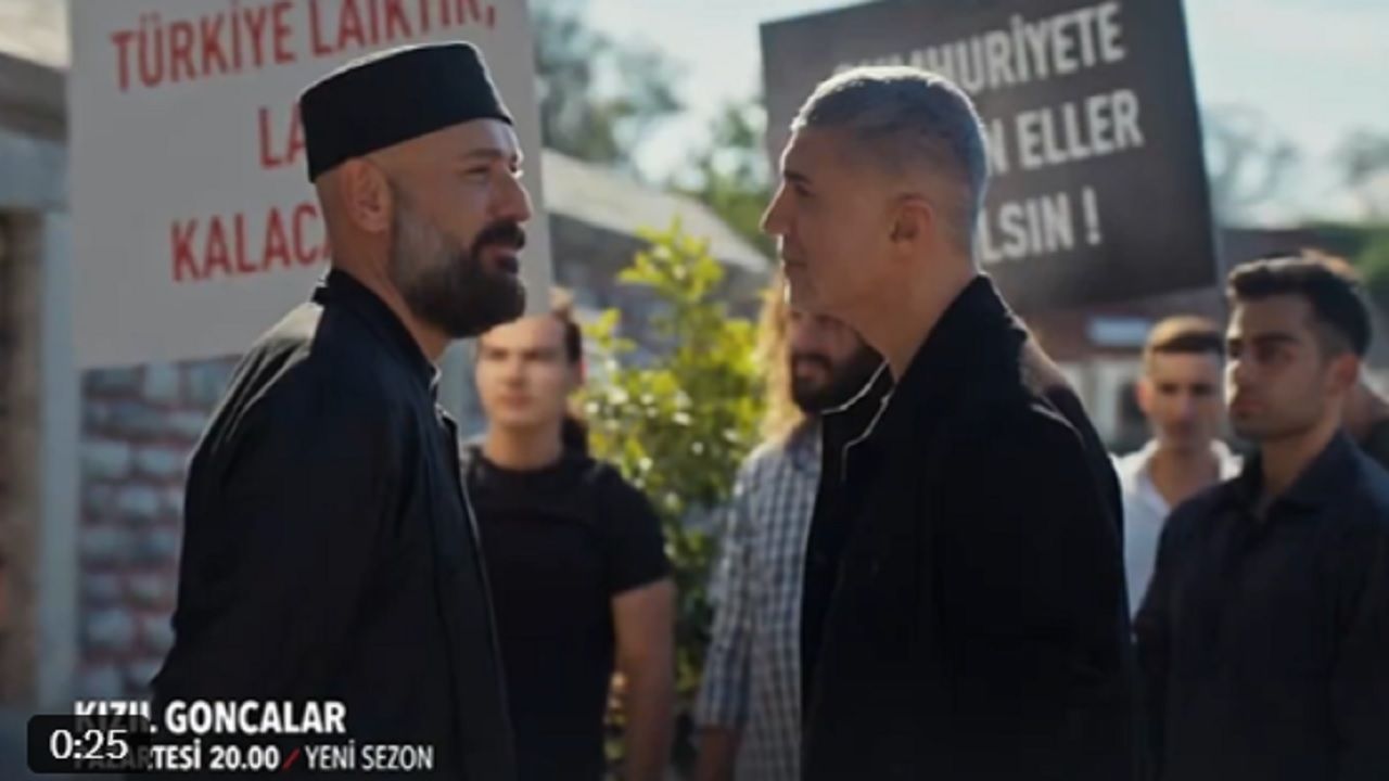 Kızıl Goncalar dizisinde taş taş üstünde kalmadı! Sadi Levent'ten yardım istedi! " Cemaat ve tarikatlar kapatılsın" 3