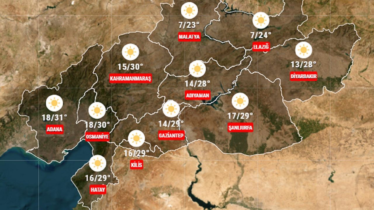 Meteoroloji 3 Ekim 2024 deprem bölgesi hava durumu raporu yayınladı! İşte 11 il için beklenen sıcaklıklar... 1