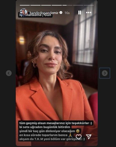 Hande Doğandemir'den kötü haber! Apar topar hastaneye kaldırıldı 5