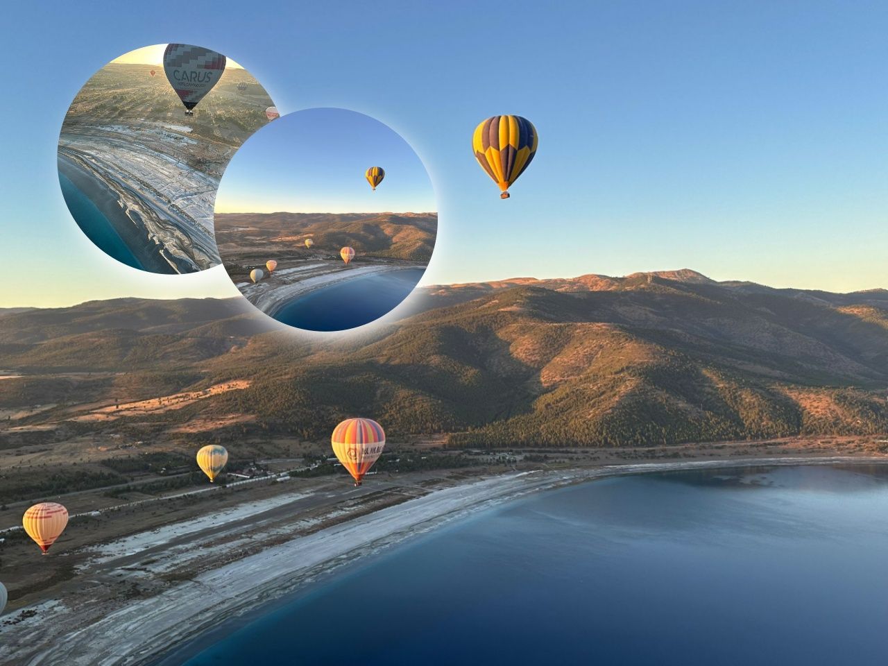 Salda semalarında balon şöleni… 1
