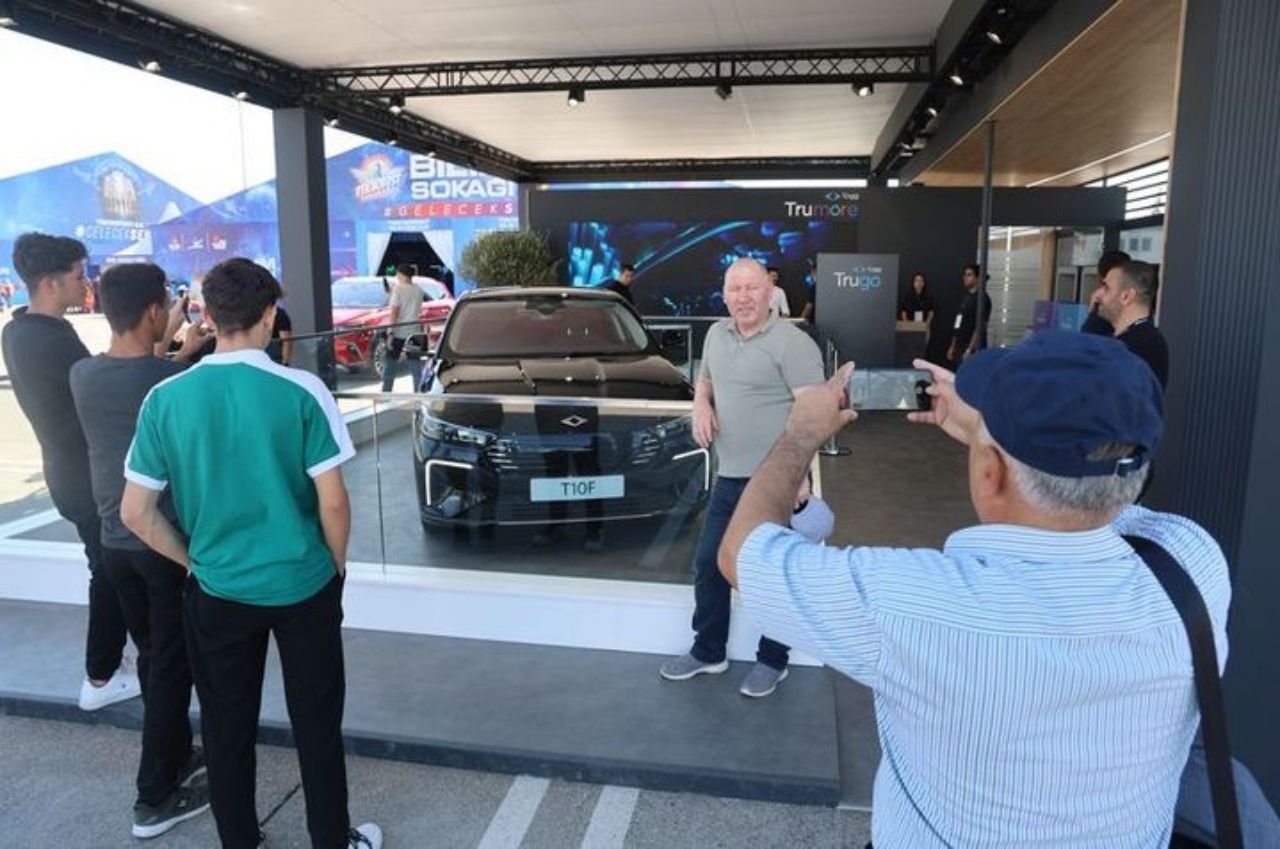 Togg'un sedan modeli Teknofest Adana'da! İlk kez görücüye çıktı 6
