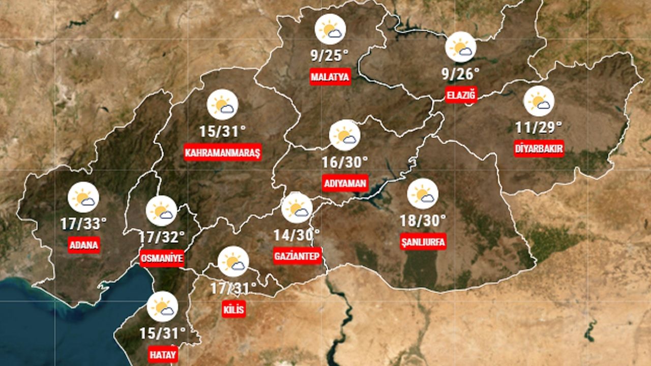 4 Ekim 2024 Cuma deprem bölgesi hava durumu! İşte 11 ilde hava durumu... 1